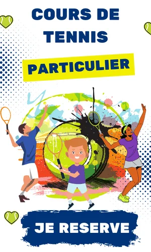 cours de tennis mobile