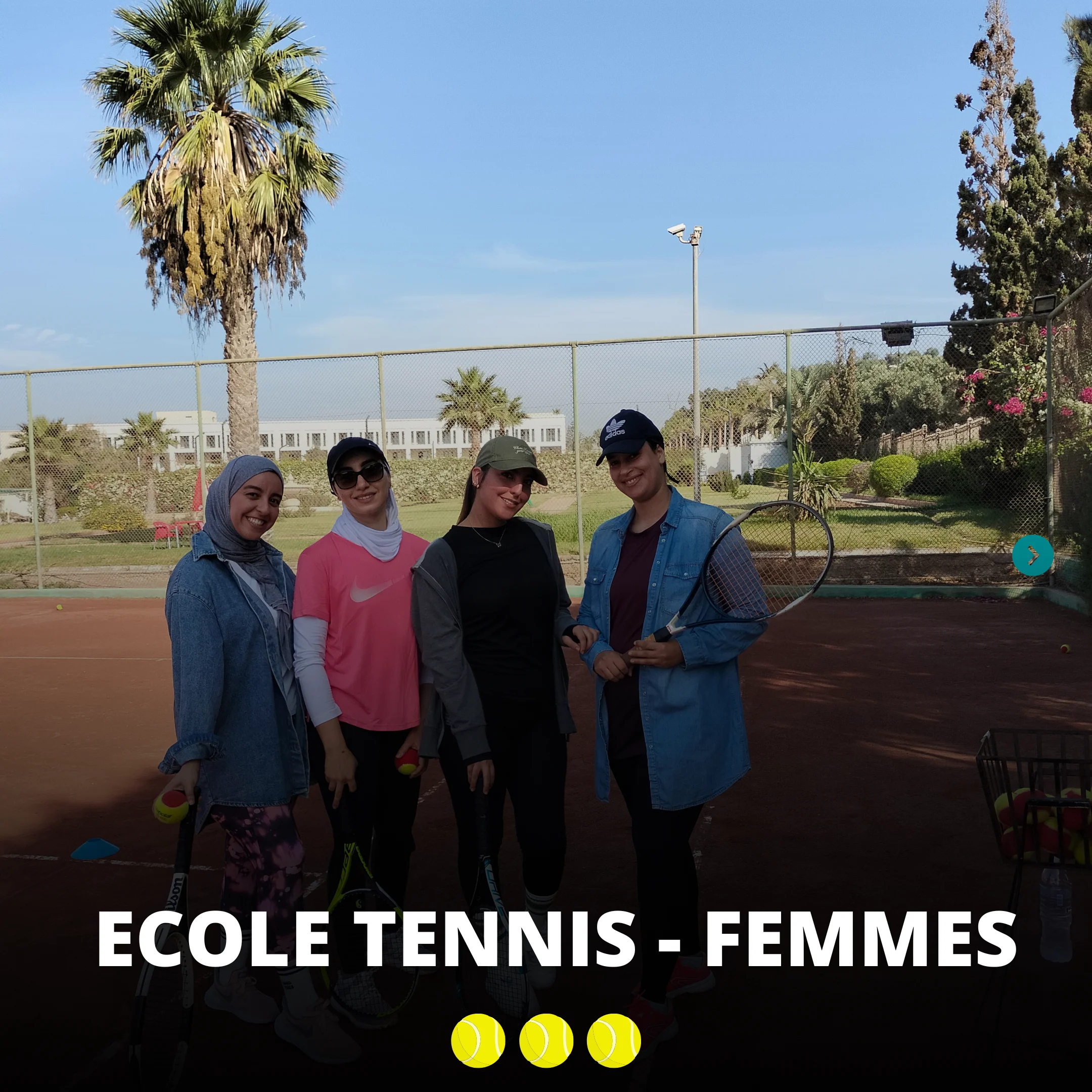 ecole tennis femmes
